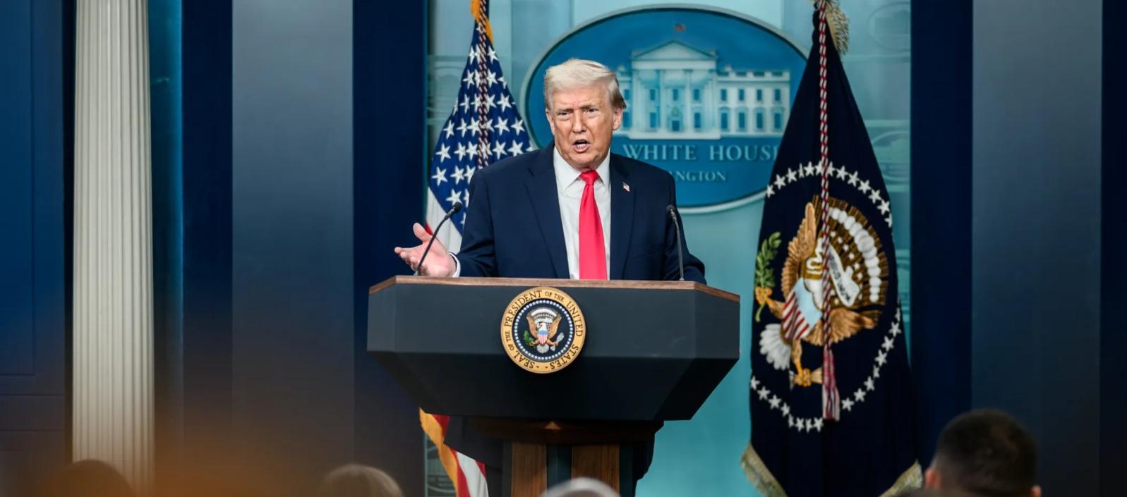 Donald Trump, presidente de Estados Unidos.