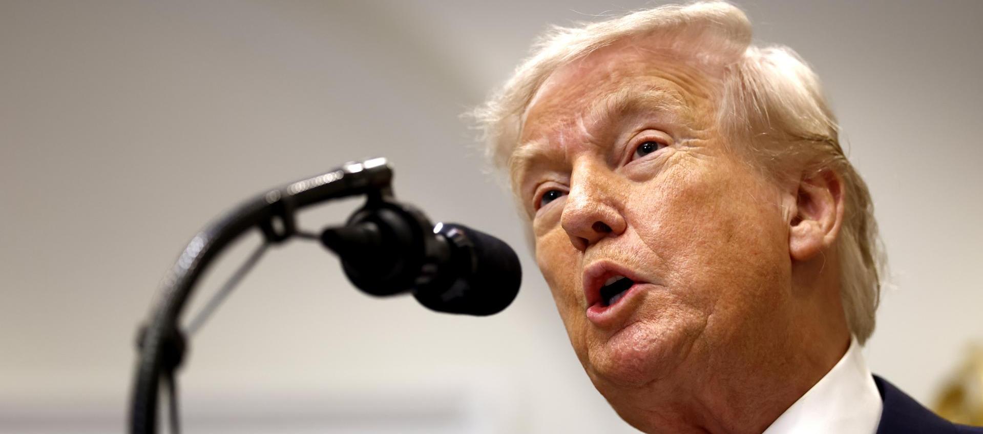 Donald Trump, Presidente de Estados Unidos. 