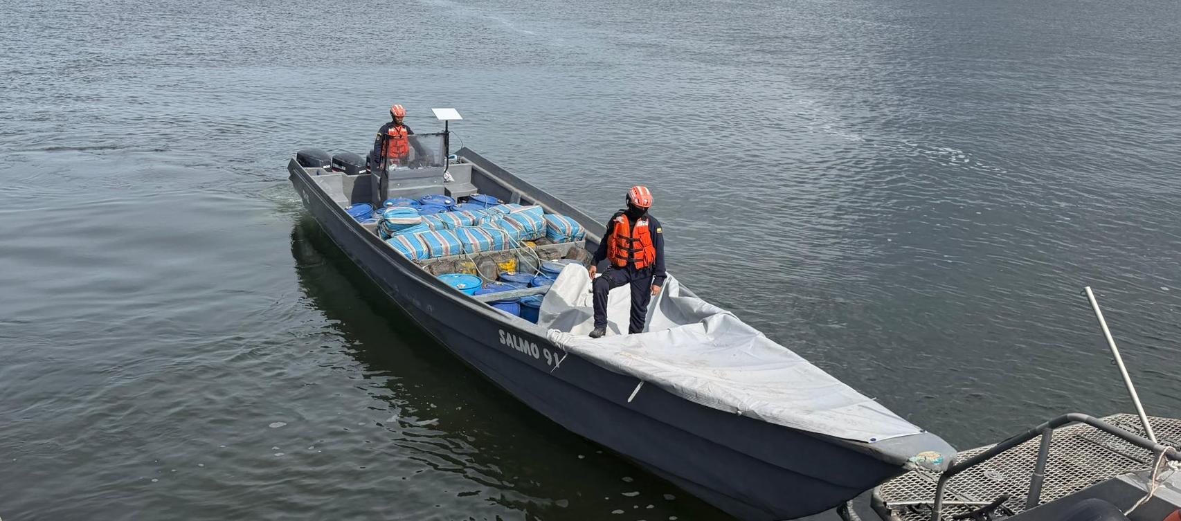 Droga Incautada en el Pacífico