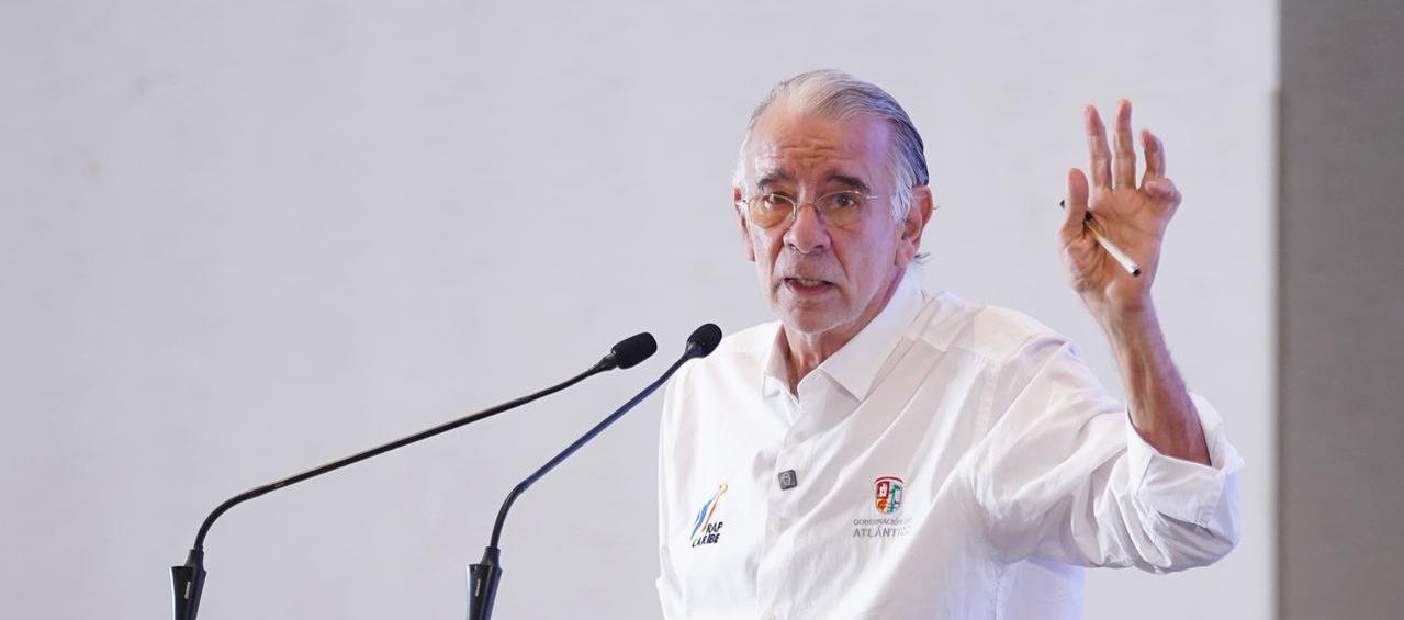Eduardo Verano, Gobernador del Atlántico. 