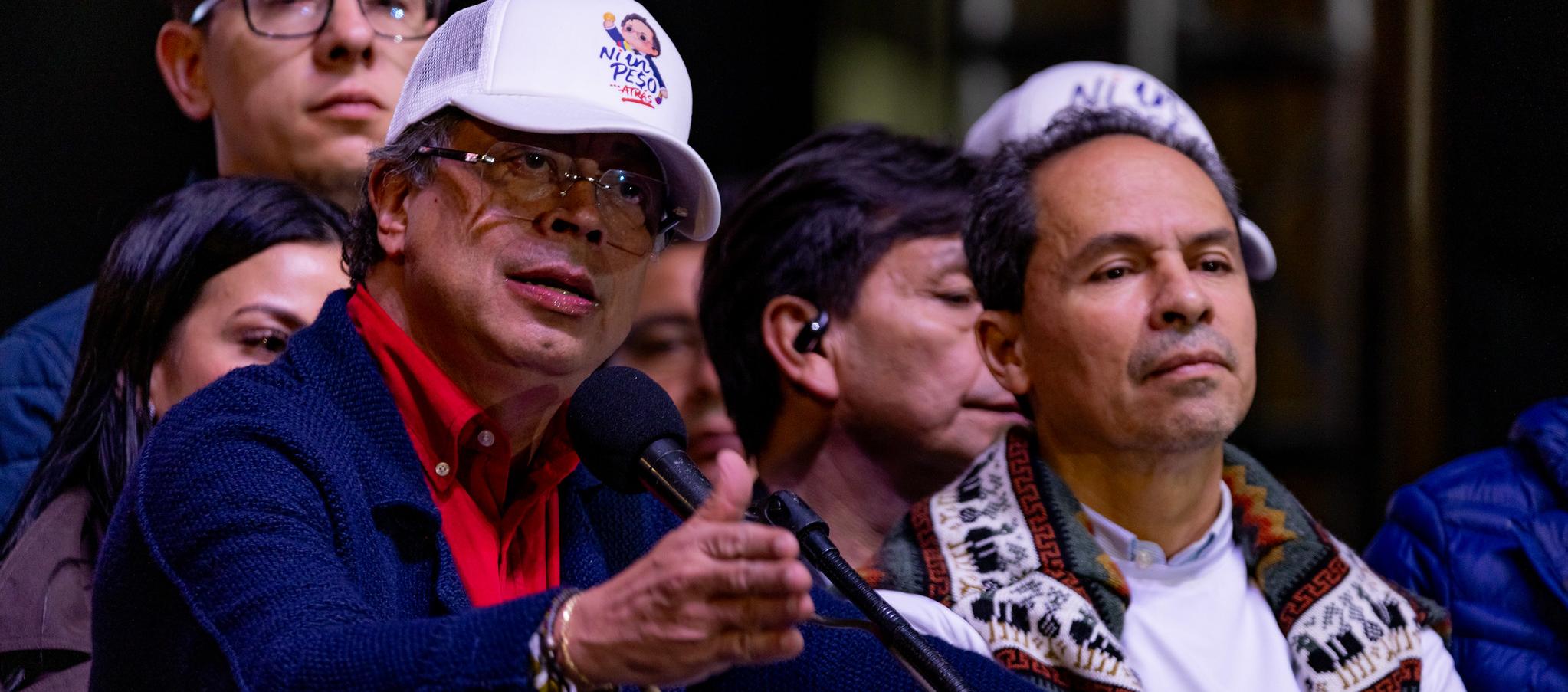 El Presidente Gustavo Petro.
