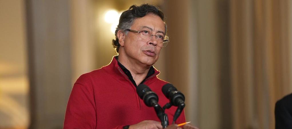 El Presidente Gustavo Petro.