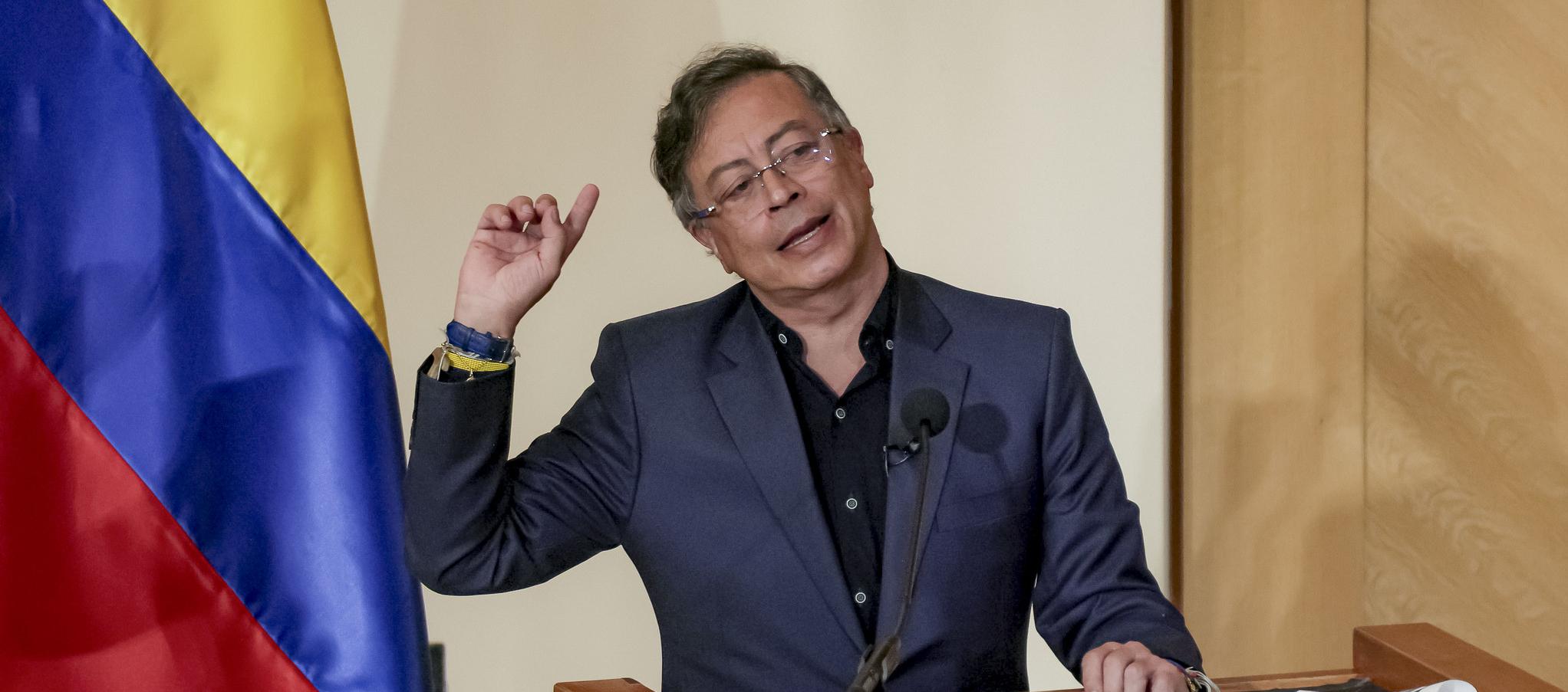 El Presidente Gustavo Petro.