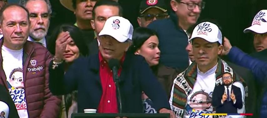 El Presidente Gustavo Petro.