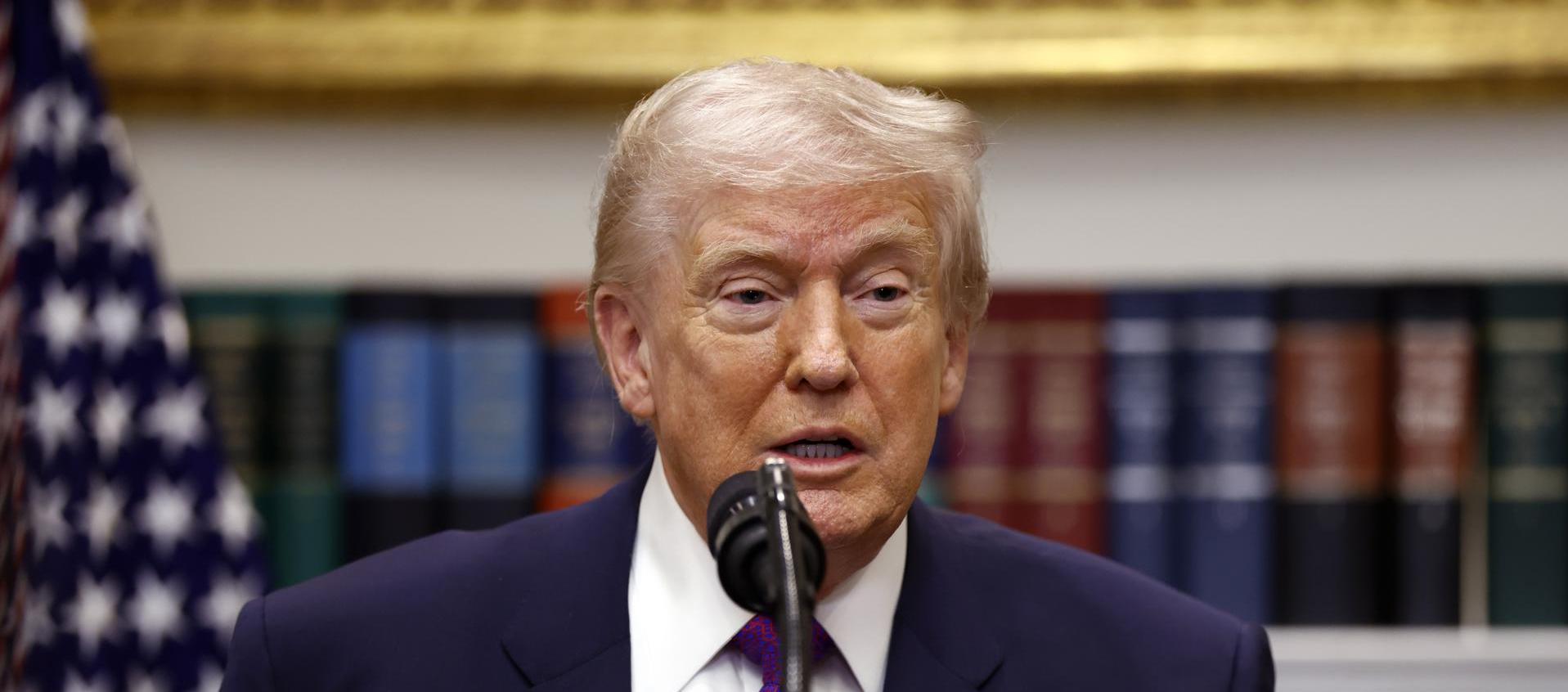 El Presidente de Estados Unidos, Donald Trump.