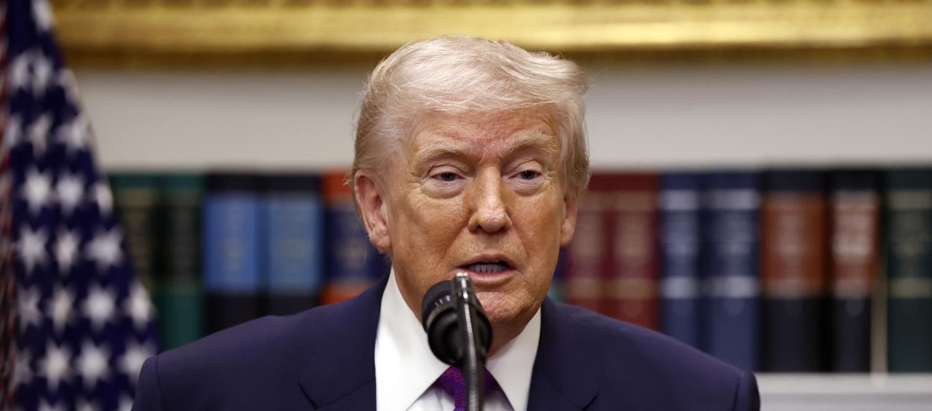 El Presidente de Estados Unidos, Donald Trump.