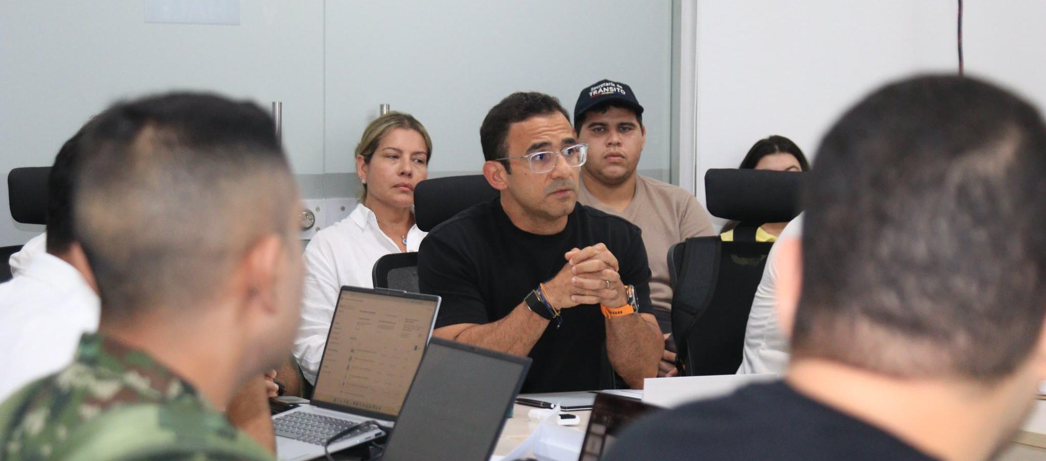 El alcalde de Montería, Hugo Kerguelén.