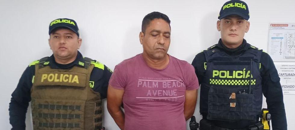 Fabián Quintero Ramírez tras ser capturado el día de los hechos en noviembre de 2024. 