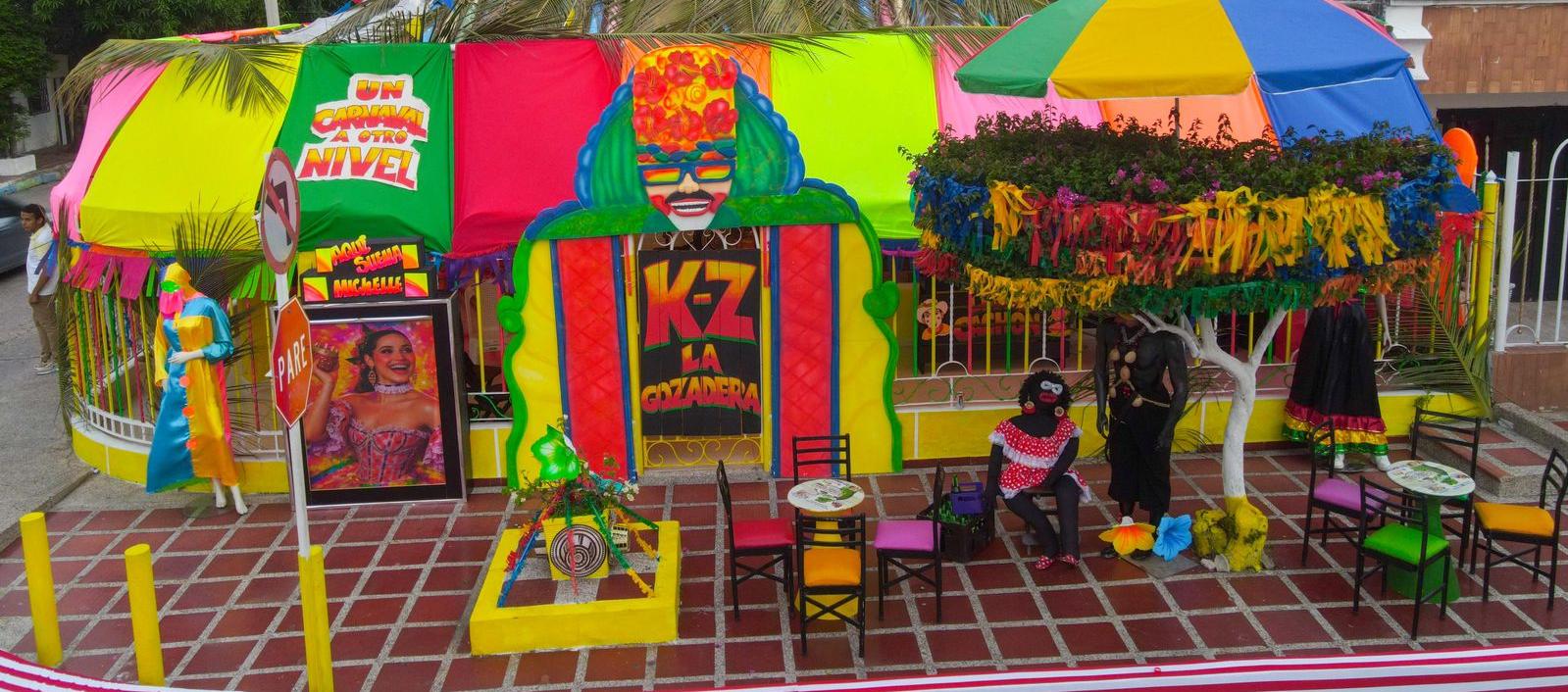 Casa ganadora en el barrio San Isidro.