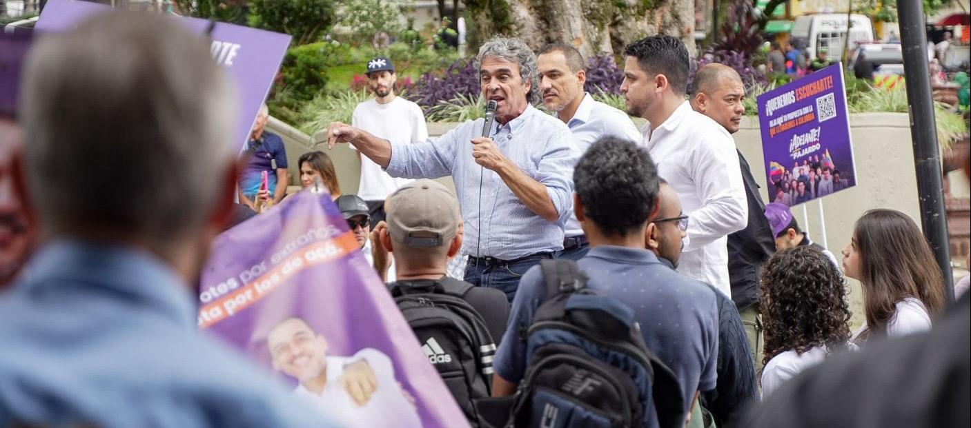 El candidato presidencial Sergio Fajardo.