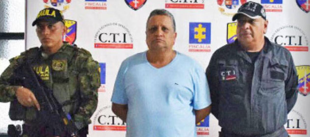 El narcotraficante colombiano Juan Santiago Gallón.