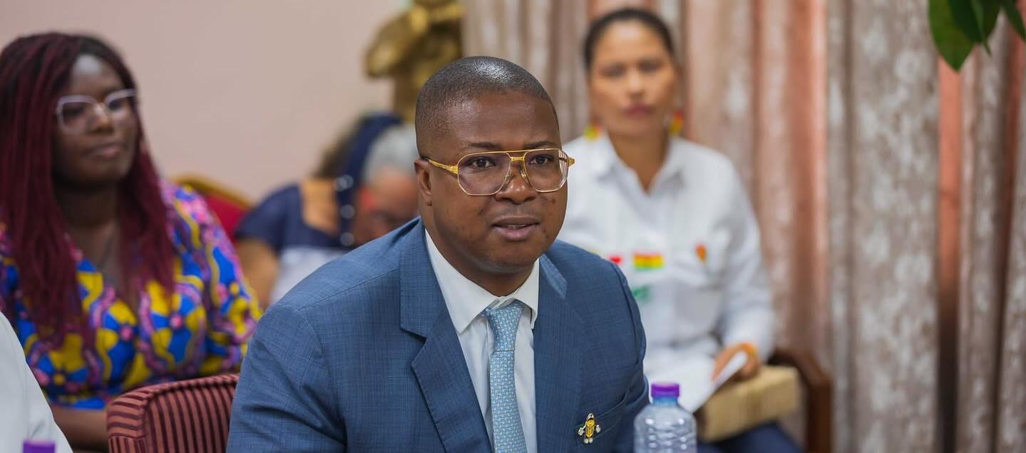 El exembajador de Colombia en Ghana, Daniel Garcés Carabalí.