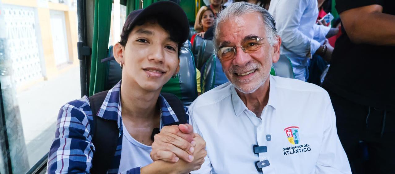 El Gobernador del Atlántico, Eduardo Verano.