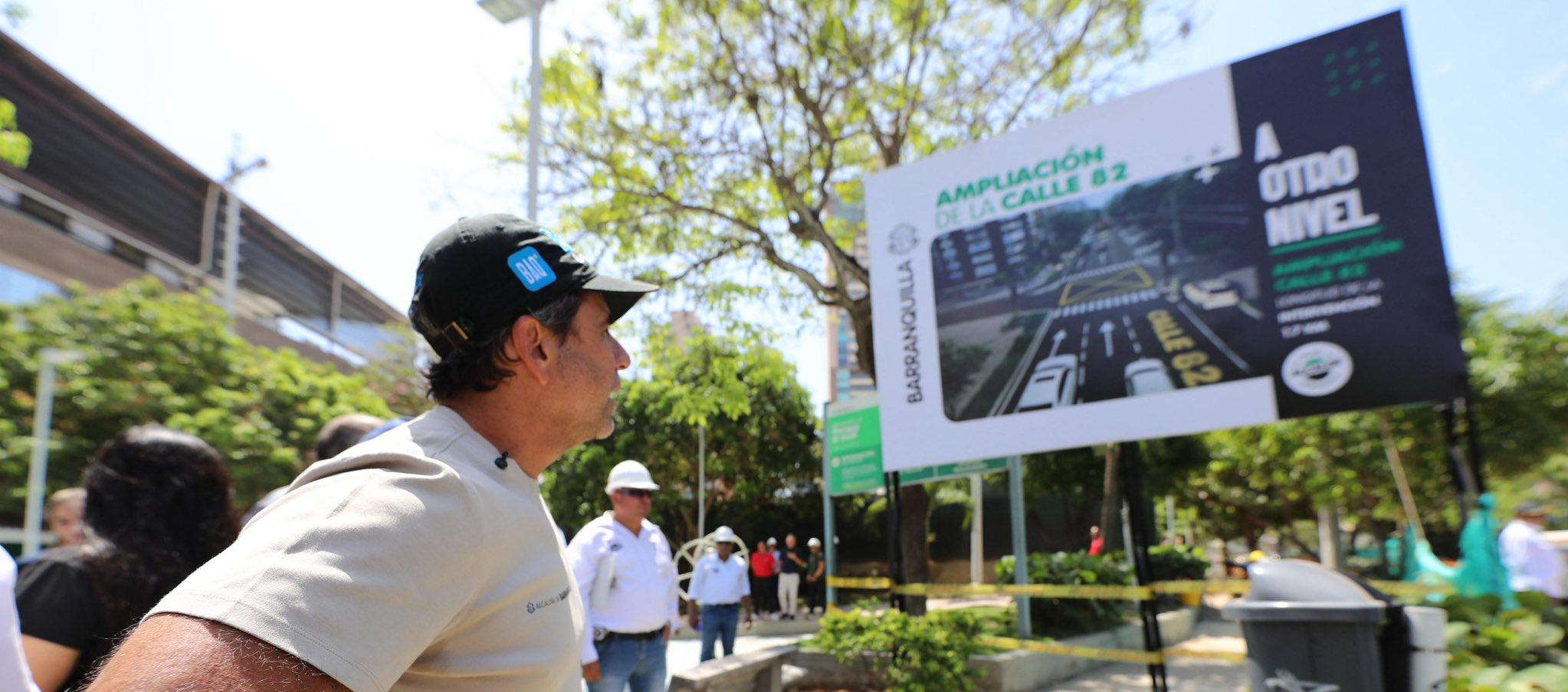 Ampliación de la calle 82.