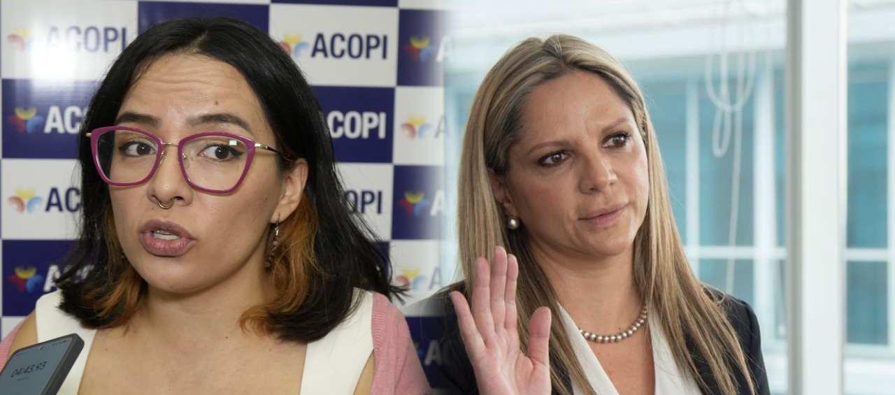 Jennifer Pedraza y Beatriz Gómez.
