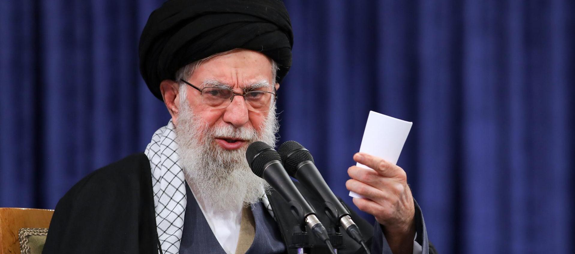 El líder supremo iraní, Ali Jameneí.