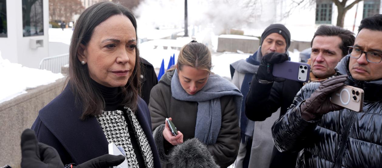 La líder opositora venezolana María Corina Machado.