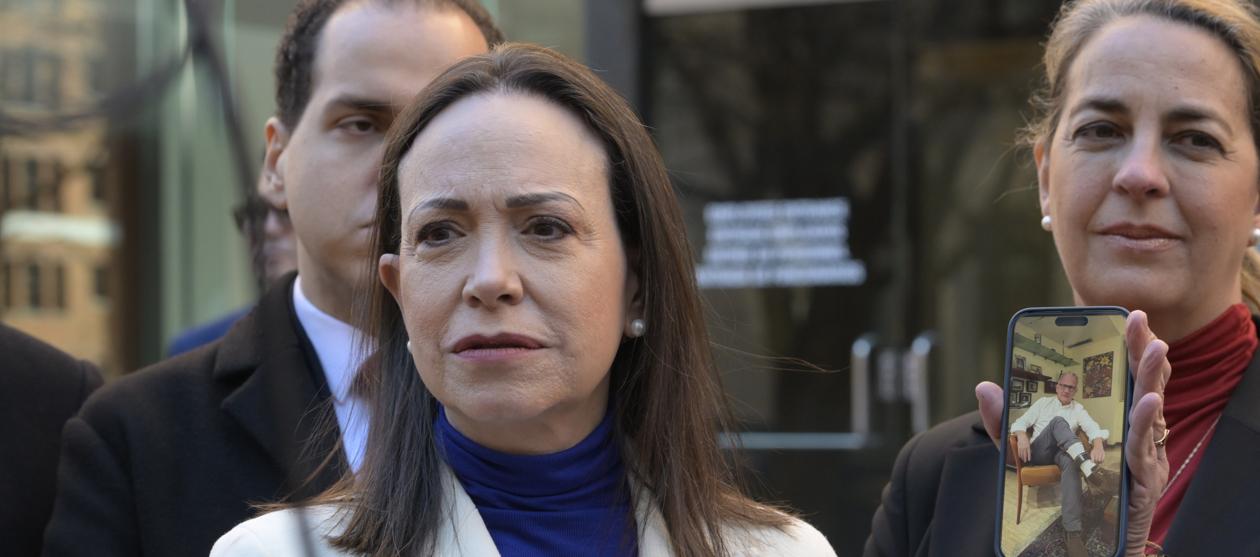 La principal líder del activismo venezolano, María Corina Machado.