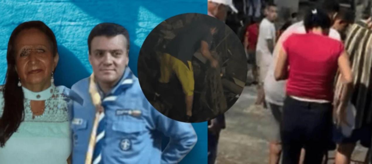 Madre e hijo murieron tras el trágico suceso en Gaira. 