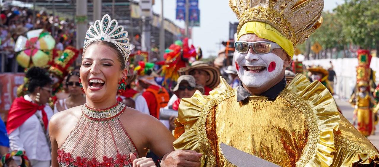 La monarquía vestida de Congo deslumbró la Gran Parada de Tradición