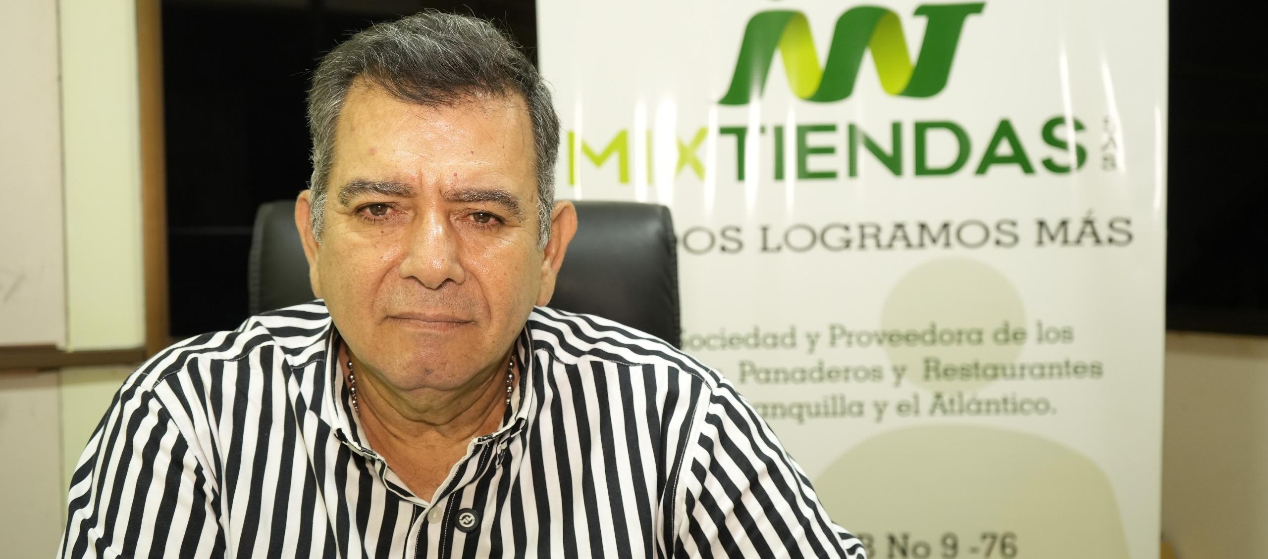 Orlando Jiménez, presidente de Undeco (Unión Nacional de Comerciantes).