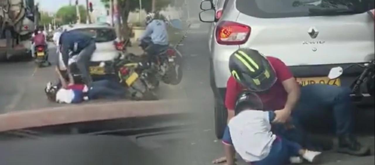 Momento de los hechos. 