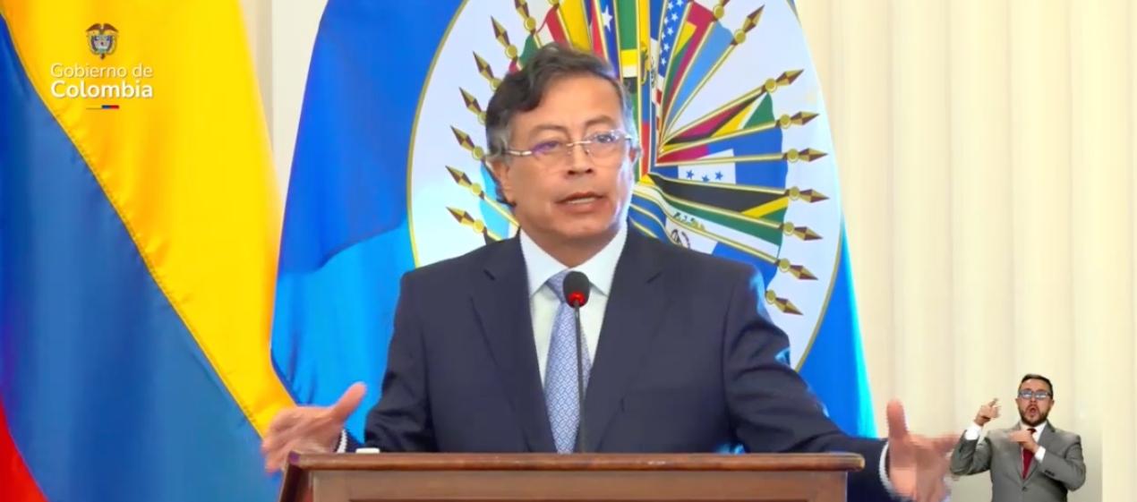 Gustavo Petro, Presidente de Colombia. 