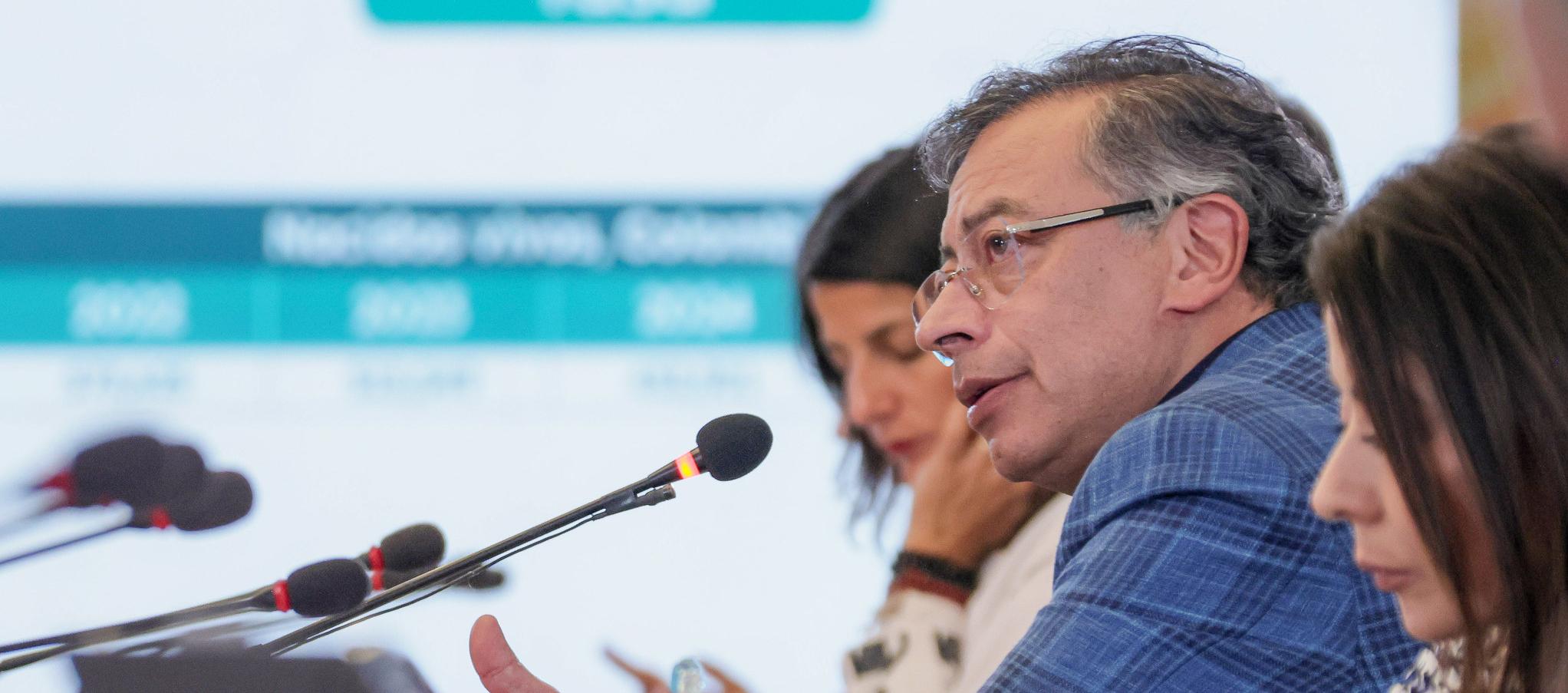 El Presidente de la República, Gustavo Petro.