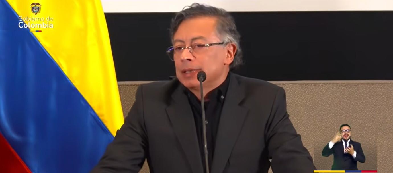 Gustavo Petro, Presidente de Colombia. 