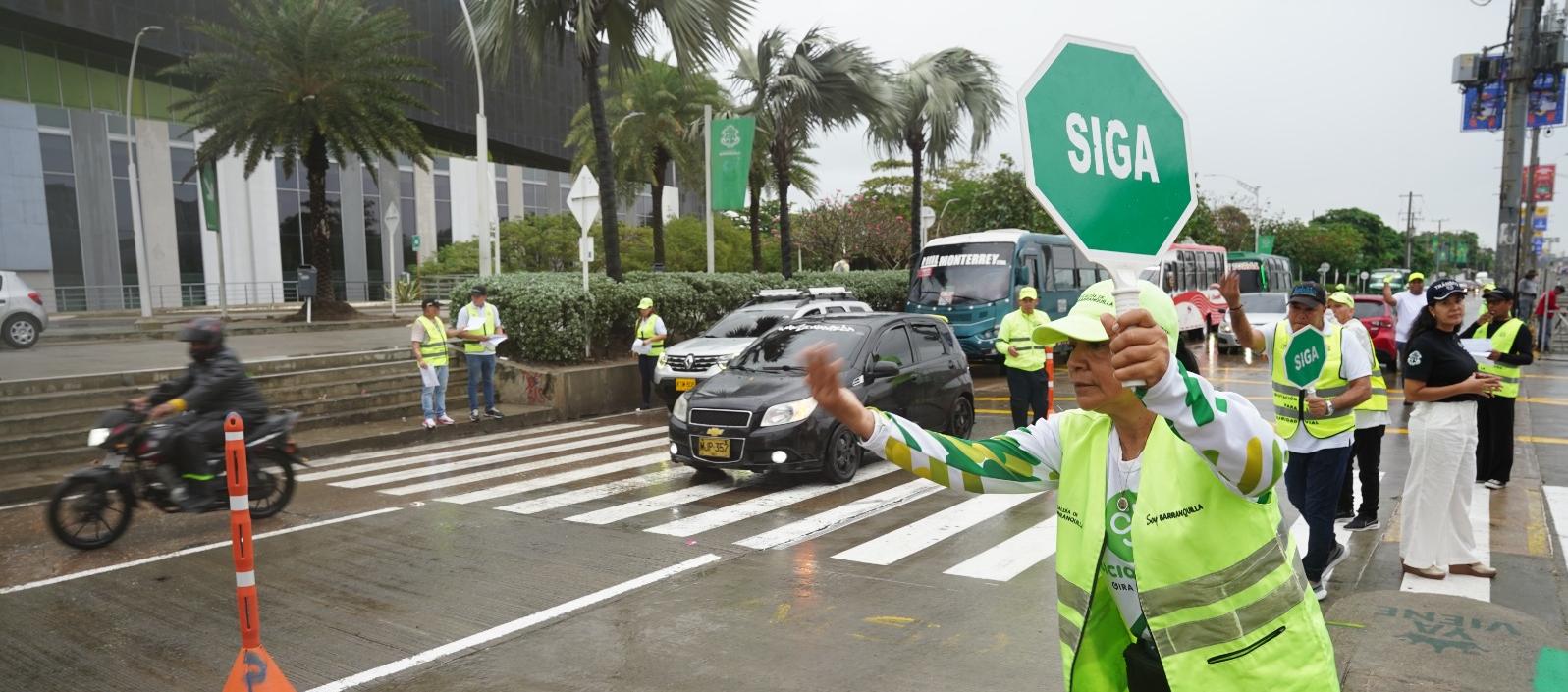 Habrá orientadores de movilidad en la Vía 40.