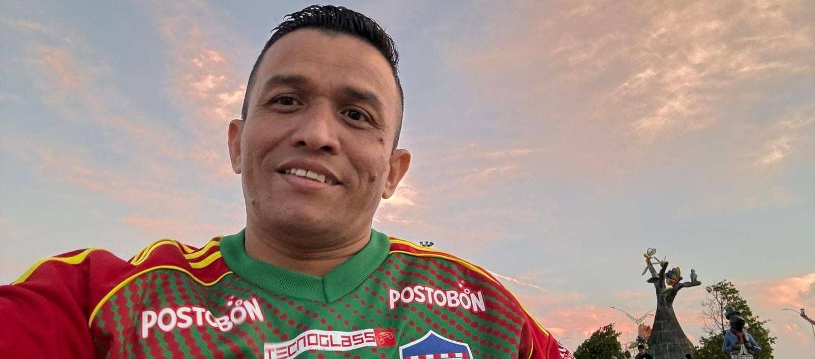 Presidente de la Junta de Acción Comunal de Villa Soledad, Manuel Riquett. 