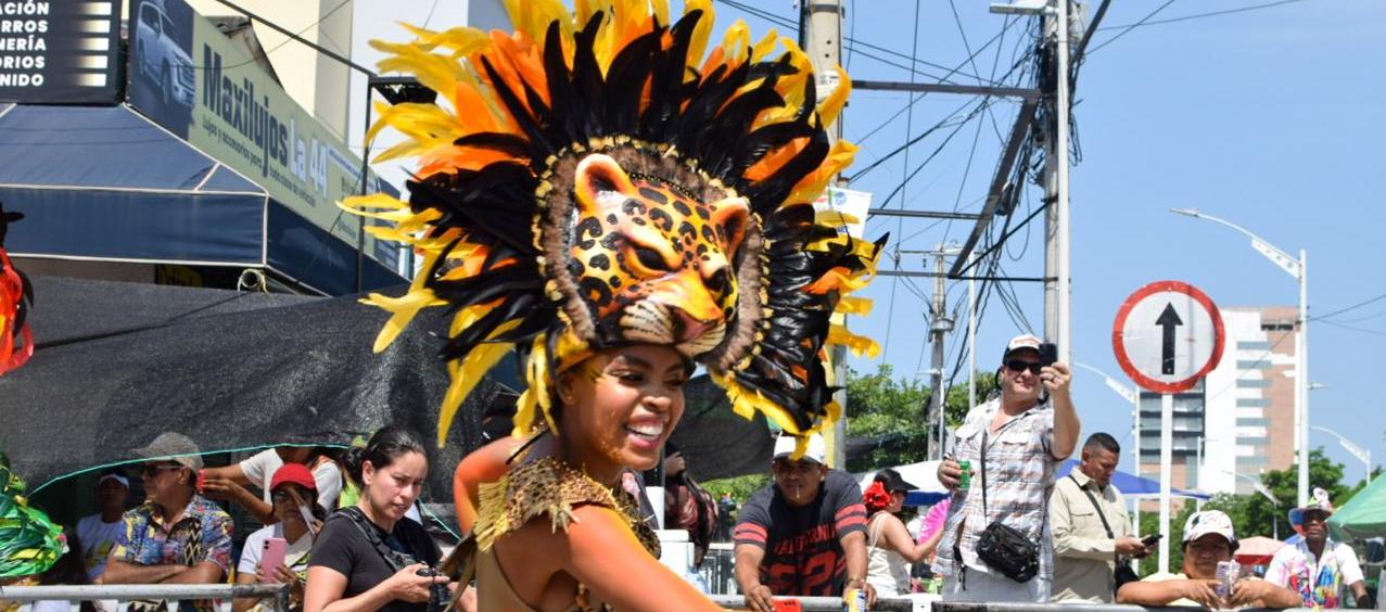 Selva Africana, ganador en la categoría Comparsa de tradición.
