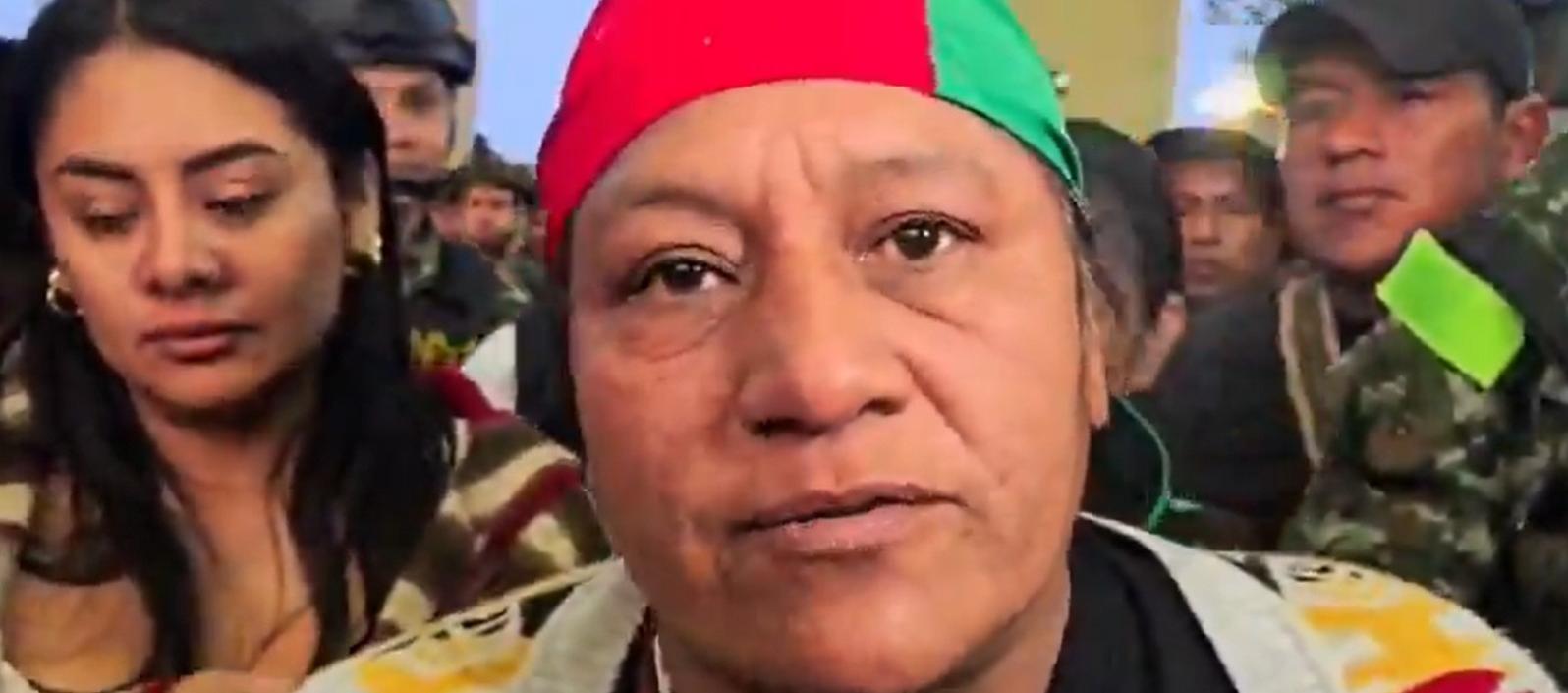 Senadora Aída Quilcué.