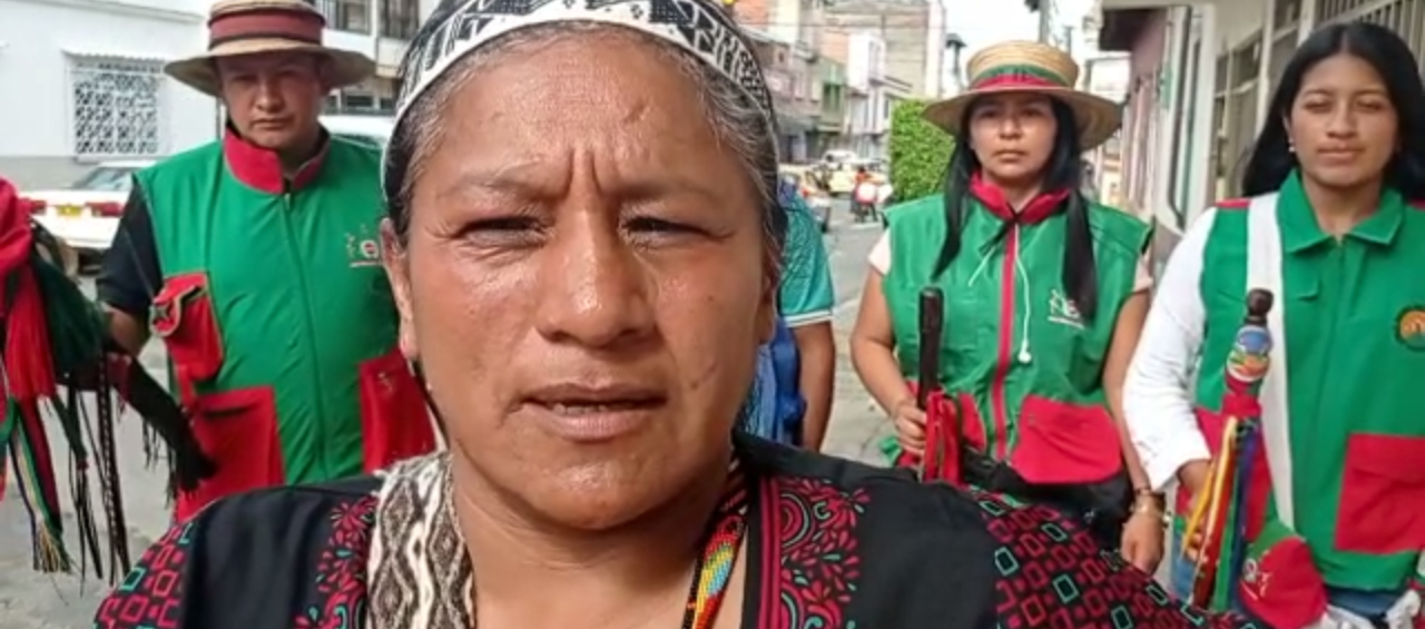 Senadora Aida Quilcué. 