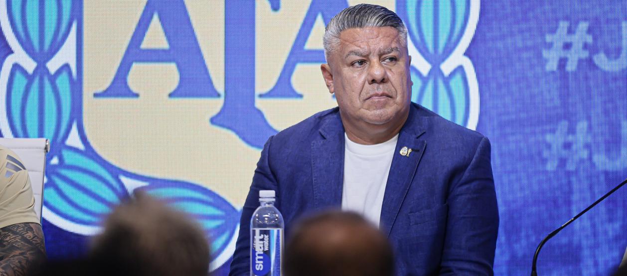 Presidente de la Asociación de Fútbol Argentino (AFA), Claudio Tapia.