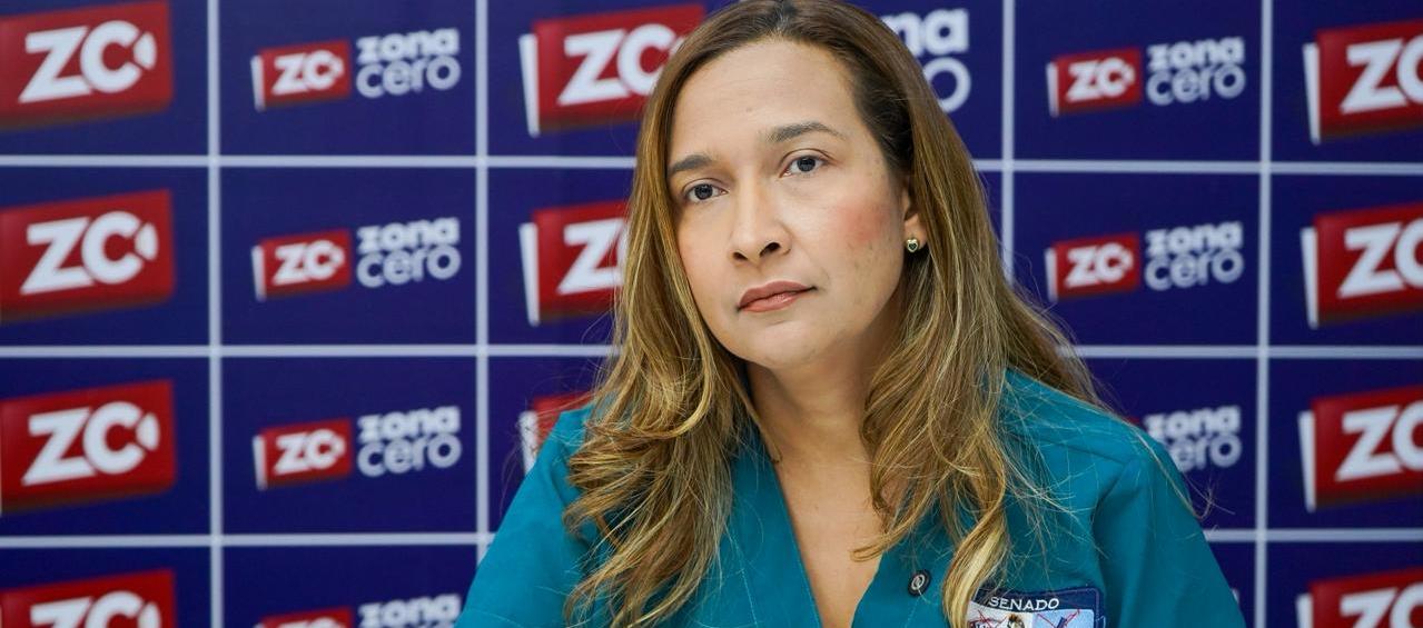 Tatiana Villarreal, candidata al Senado por Salvación Nacional. 