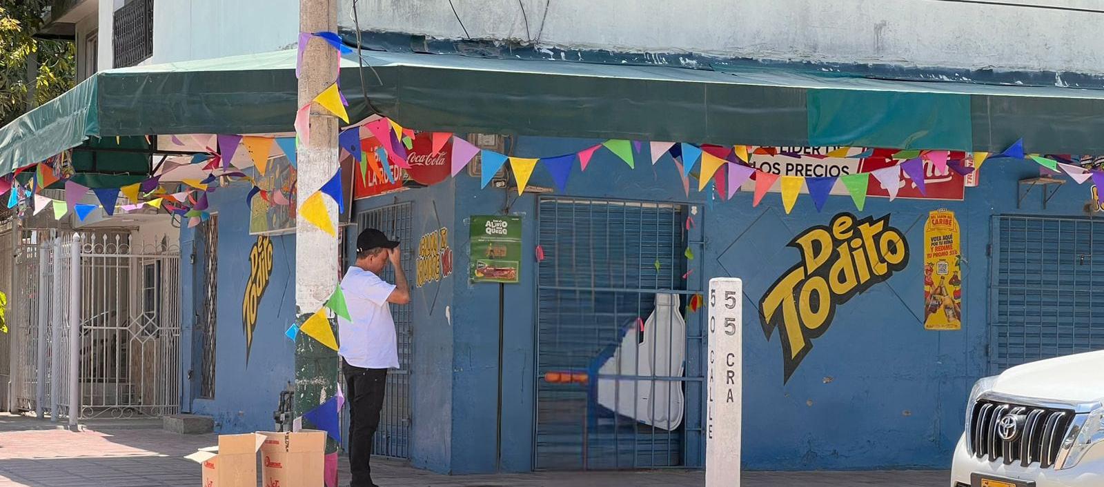  La tienda donde ocurrieron los hechos está ubicada en la calle 50 con carrera 55. 