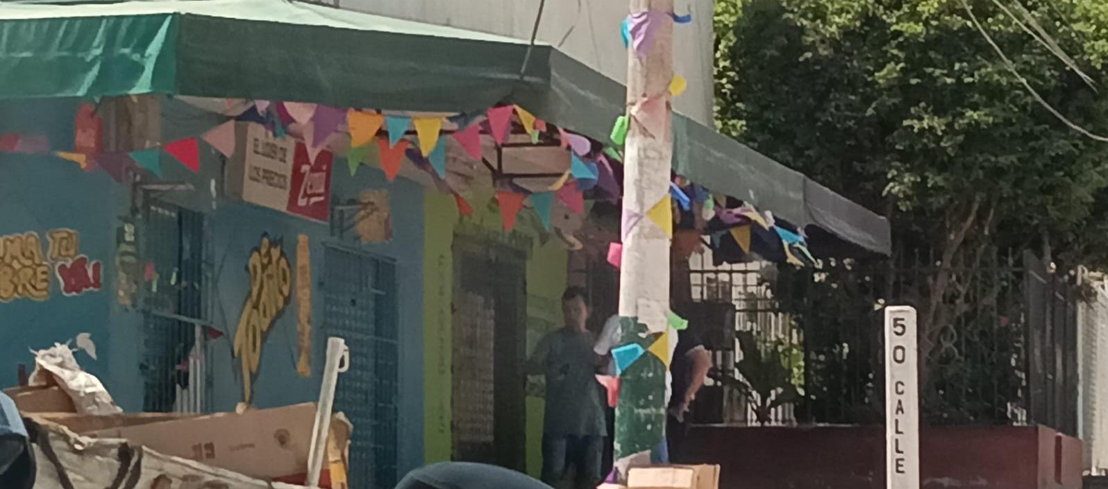 Tienda donde ocurrieron los hechos. 