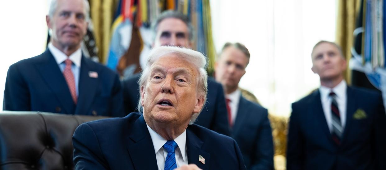 El presidente de Estados Unidos, Donald Trump.