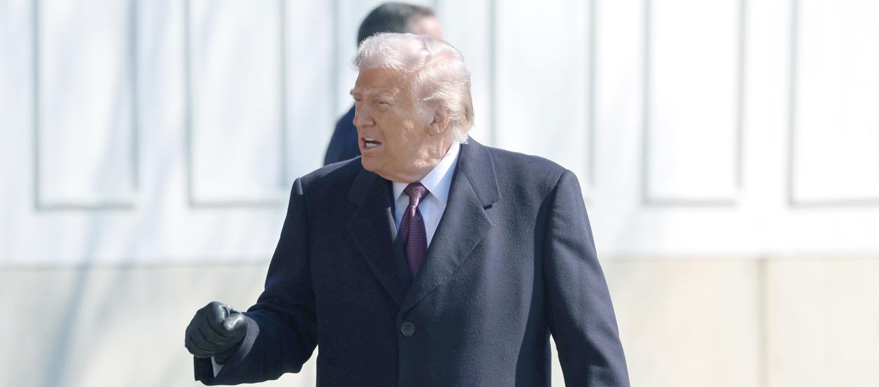 Donald Trump, Presidente de Estados Unidos.