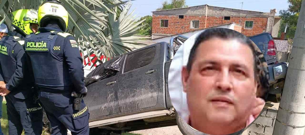 El ganadero fue baleado mientras conducía una camioneta.