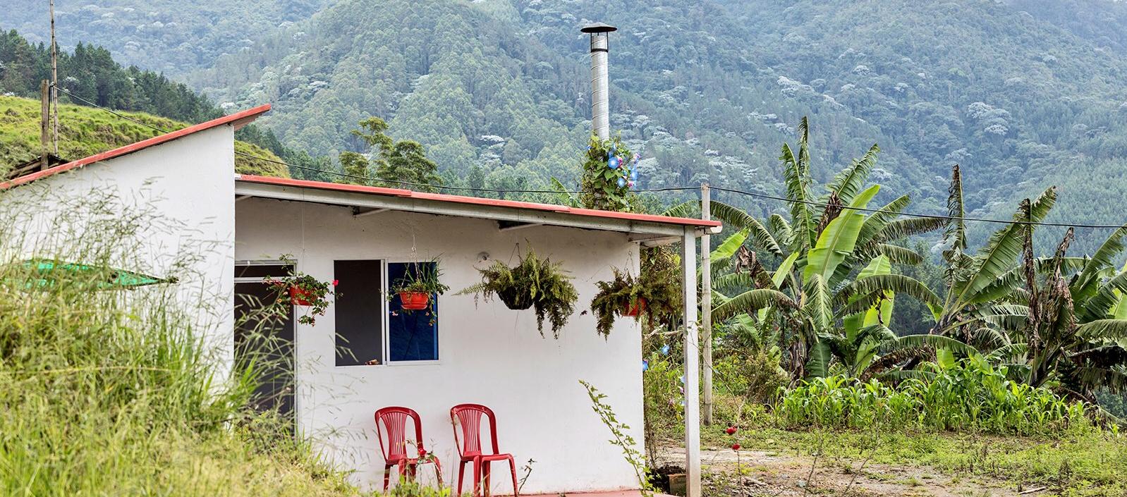 Una Vivienda de Interés Social Rural.