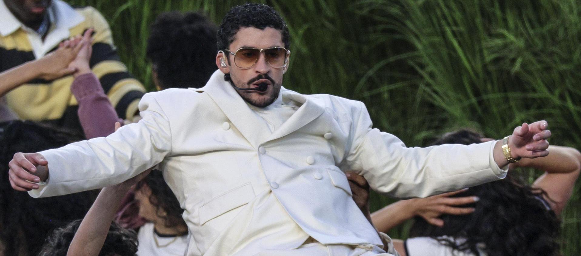 Bad Bunny en el Super Bowl.