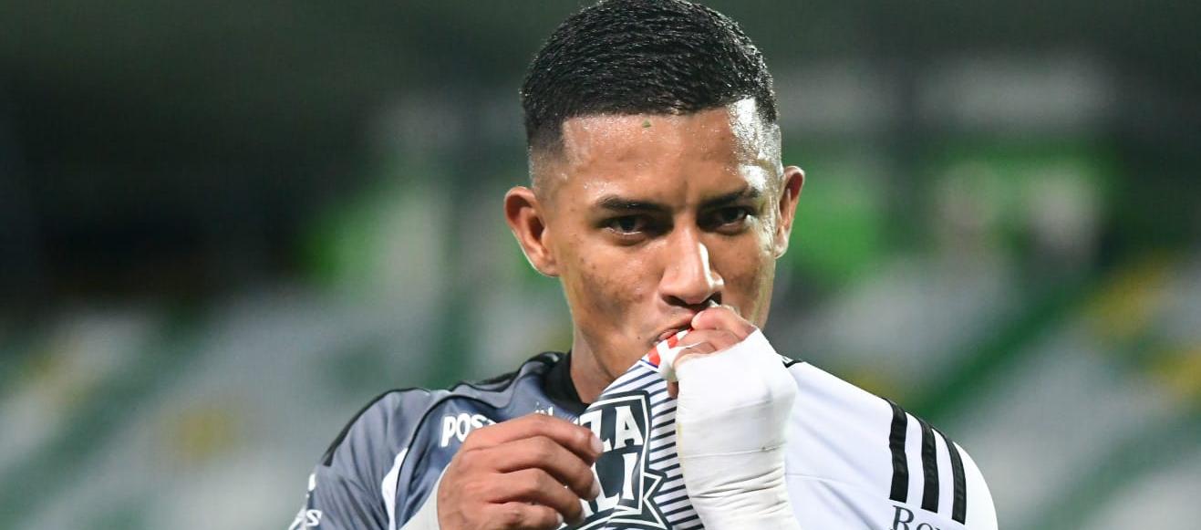 Cristian Barrios marcó sus dos primeros goles con la camiseta del Junior. 