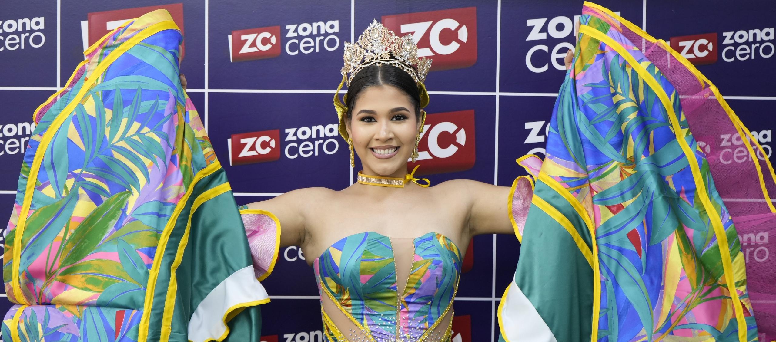 Shaddia Navarro Salas, Reina del Carnaval de Santo Tomás.