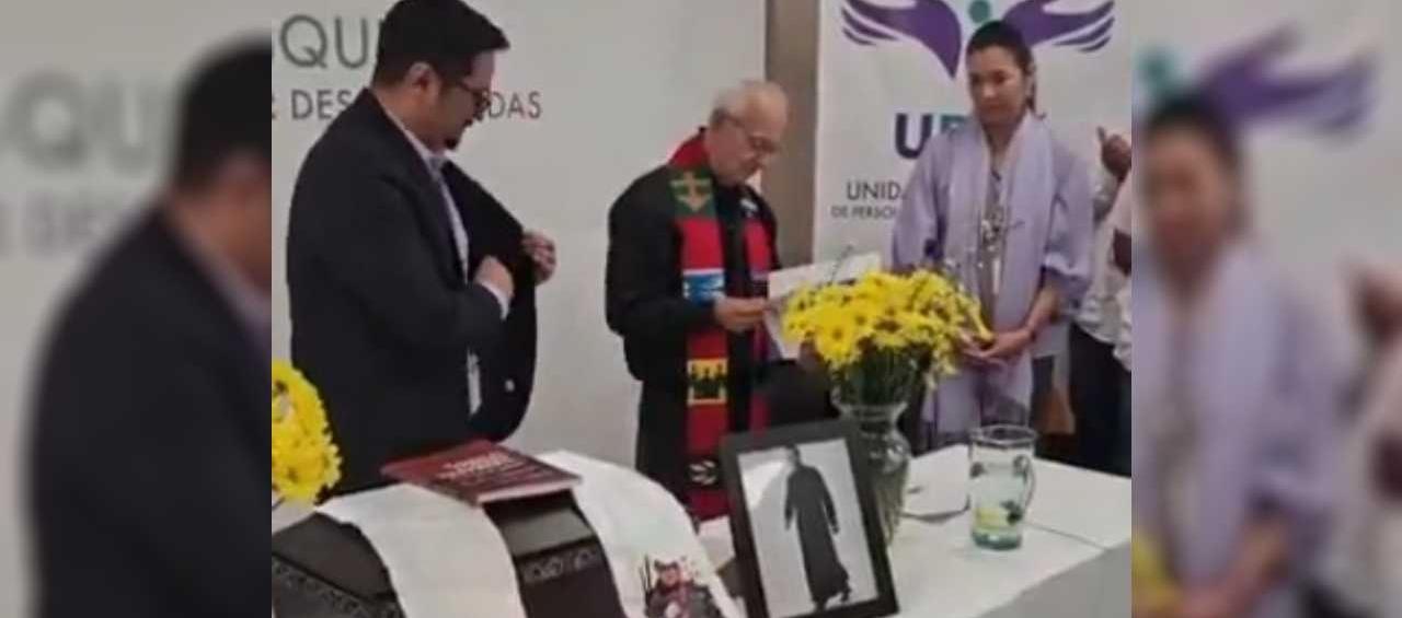 Acto de entrega de los restos de Camilo Torres Restrepo.