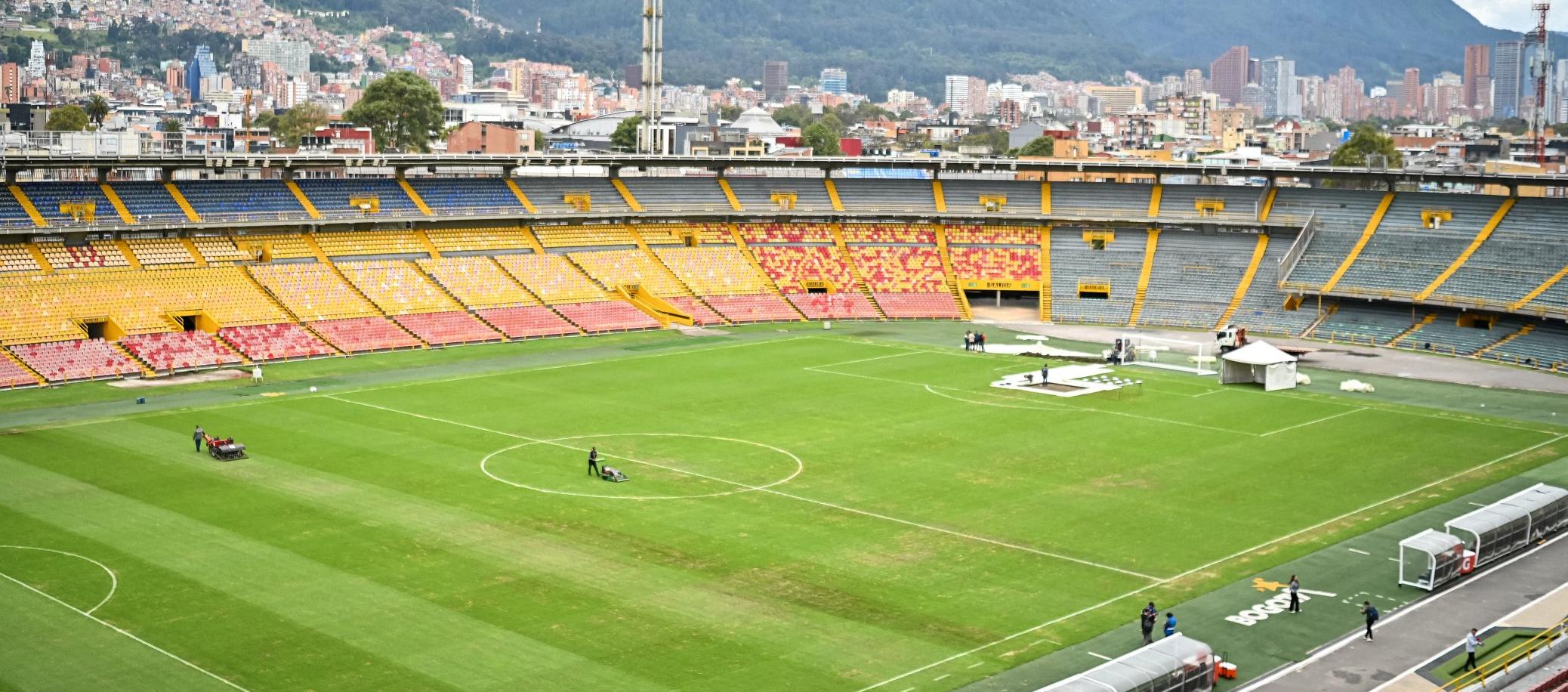 Estadio Nemesio Camacho El Campín de Bogotá.