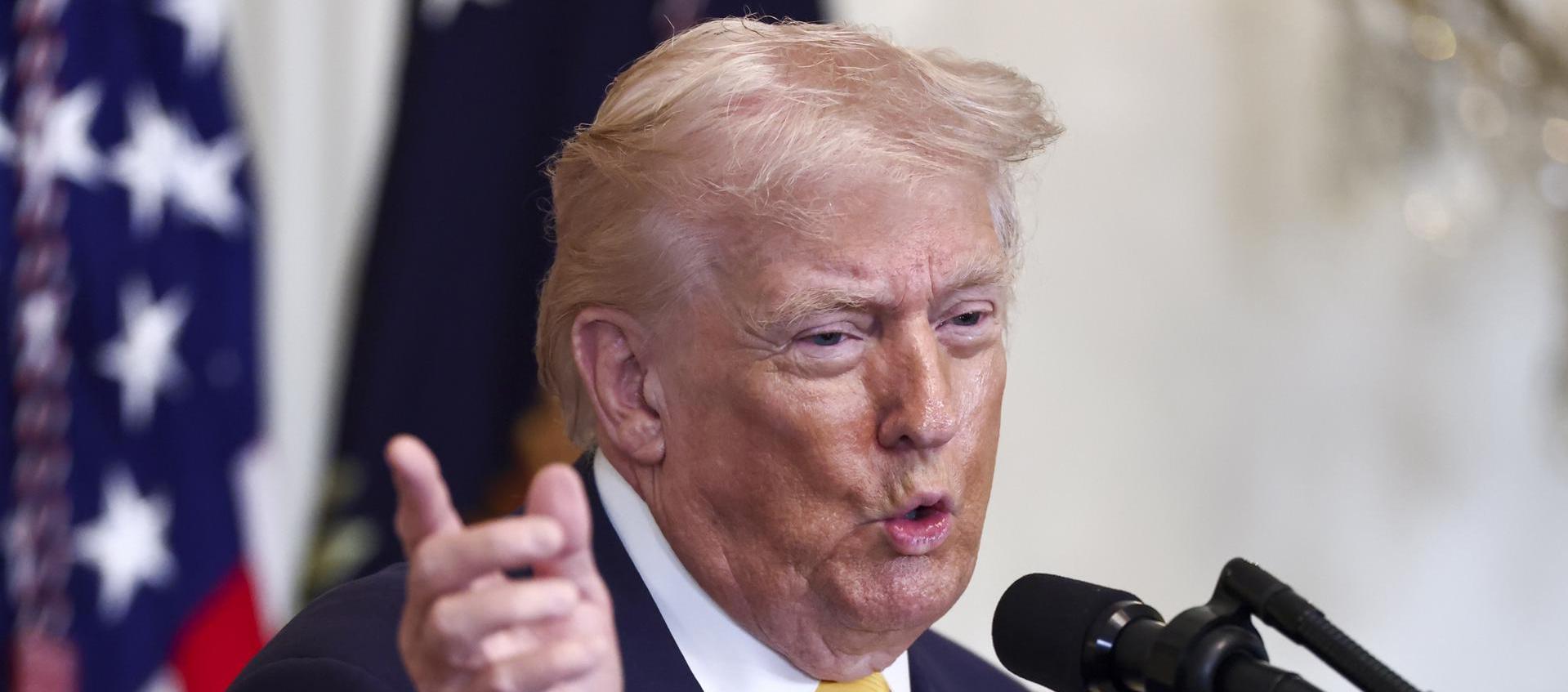 Donald Trump, Presidente de Estados Unidos.