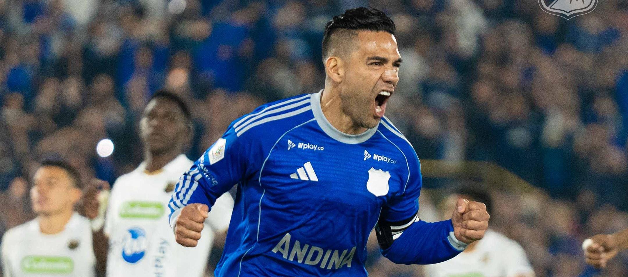 Falcao García, delantero de Millonarios, se recupera actualmente de una lesión.