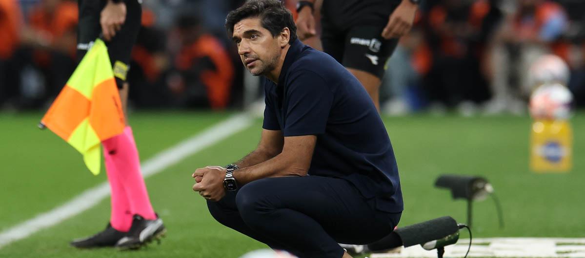 El portugués Abel Ferreira, entrenador del Palmeiras. 